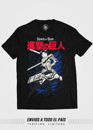 Camiseta hombre | Levi ackerman