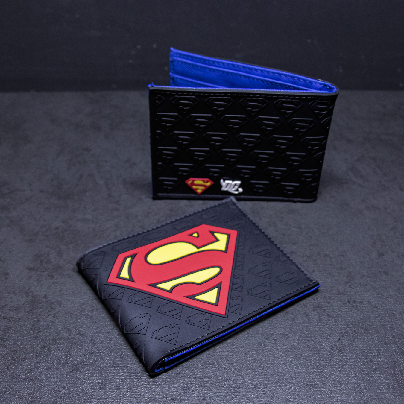 Billetera Comics DC Superman Logo Billetera Comics DC Superman Logo