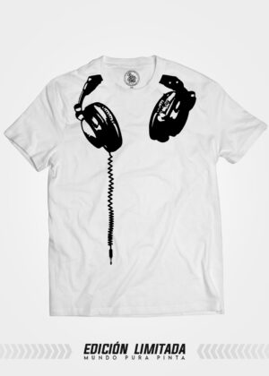 Camiseta hombre | Audifonos