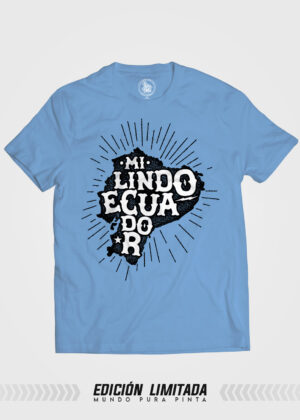 Camiseta hombre | Mi lindo ecuador