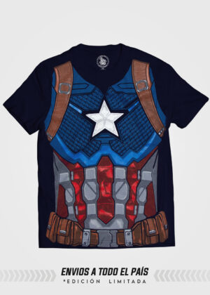 Camiseta hombre | Traje capitán américa