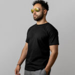 camiseta básica negra