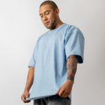 camiseta oversize celeste camiseta oversize celeste