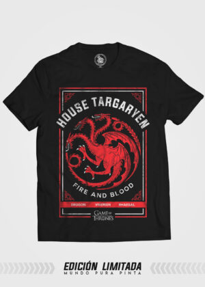 Camiseta hombre | Casa Targaryen