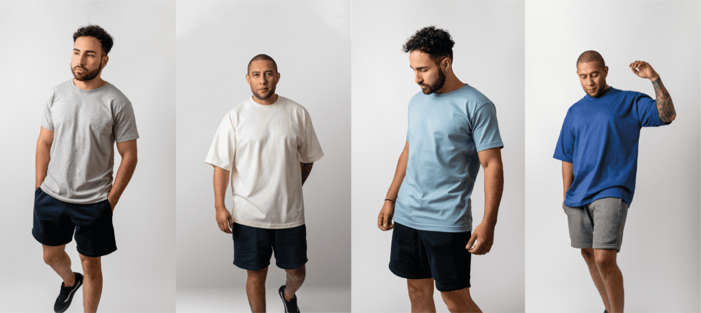 camisetas basicas colores