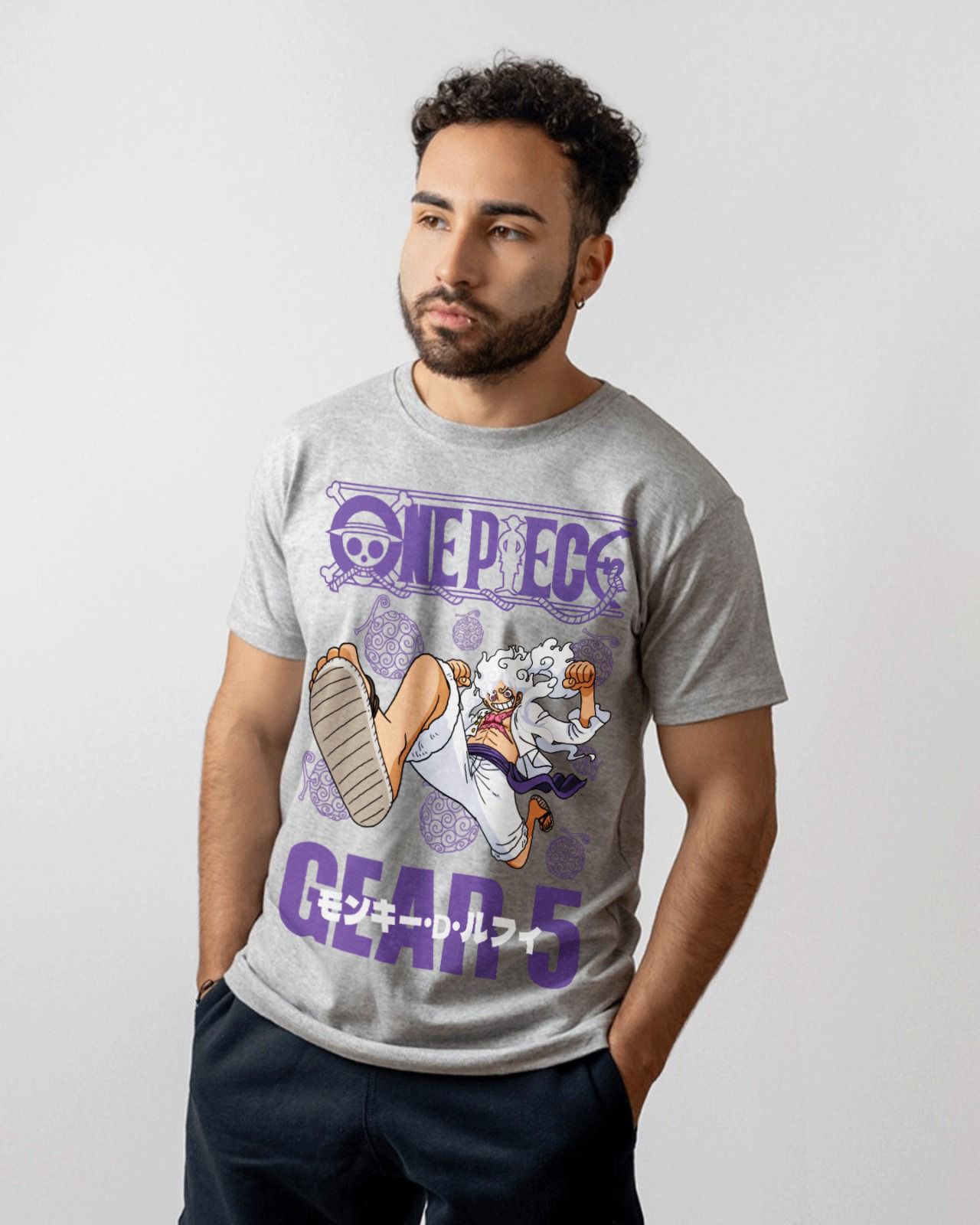 camiseta luffy gear 5