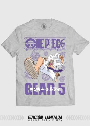 camiseta luffy gear 5
